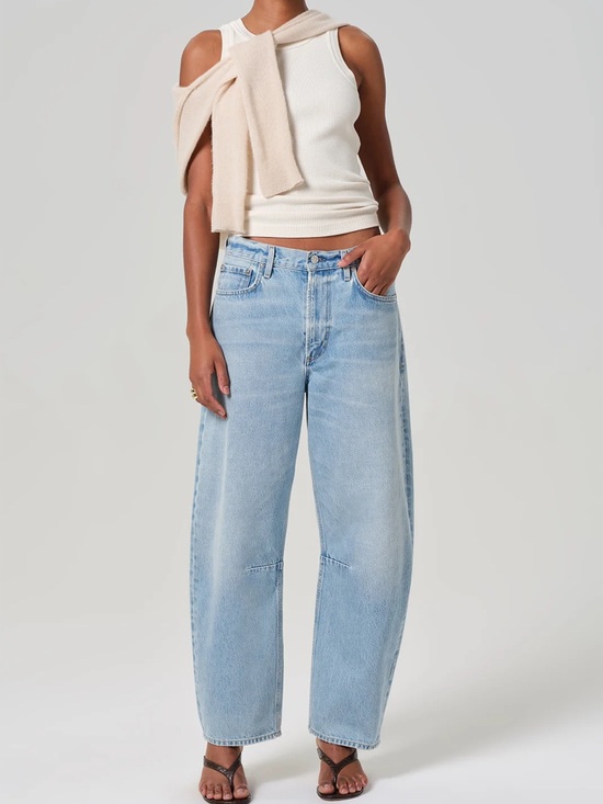 Citizens Of Humanity Denim - Citizens of Humanity Miro Relaxed Barrel Leg Jeans Gemini Size 26